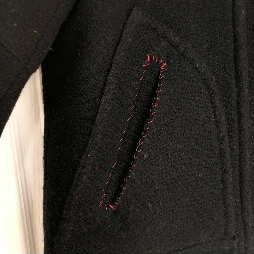 J Crew Altered Chateau Parka Italian Wool Coat - Picture 7 of 15
